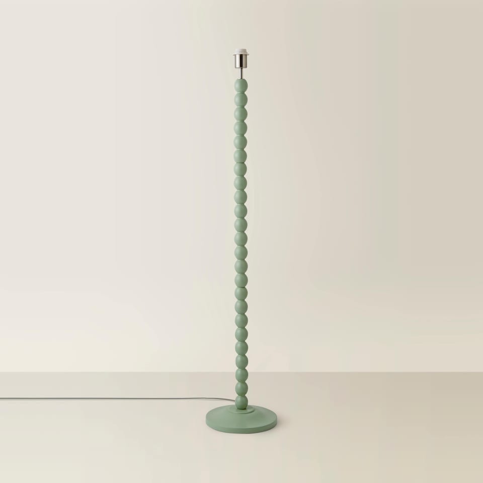 image 1 of ValueLights Bobbles Sage Green Floor Lamp Base | Green