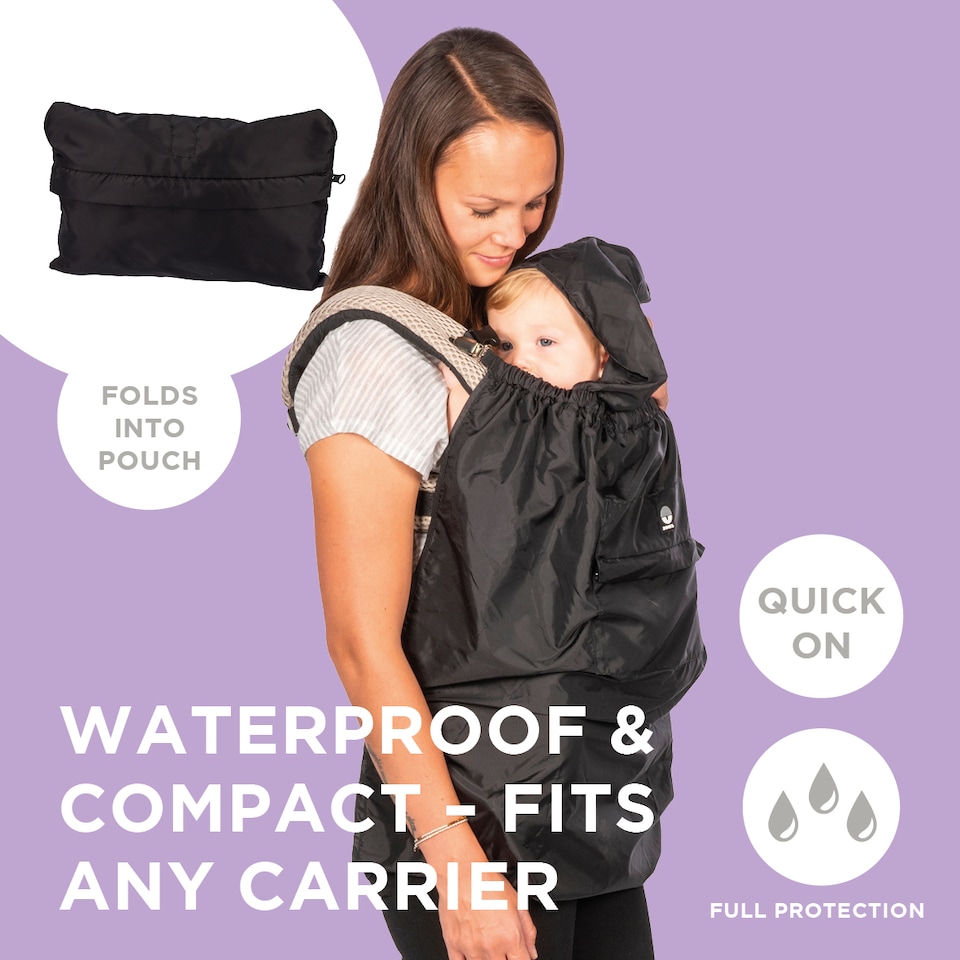 image 1 of Dooky Baby Carrier Rain Cape