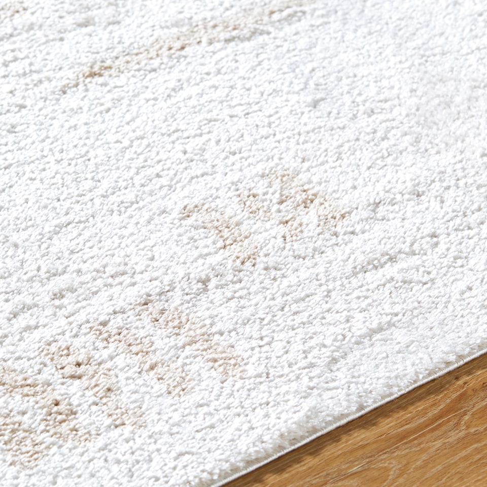 image 1 of LIVABLISS Fossay Shaggy-Washable Modern High Pile Rug 160 x 213 cm | Beige