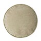 image 5 of icon Round Chenille Bean Bag Pouffe Natural Large Chenille Footstool Cream