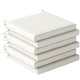 image 1 of Outsunny Seat Cushions with Machine Washable Cover | Cream | cream white | 46 x 42 x 7 cm