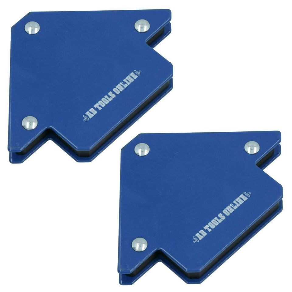 image 1 of 25lb Small Welding Magnet x 2 Right Angle Square Holder Soldering Durable TE134