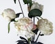 image 6 of 6 x 55cm Cream Peony Artificial Flower Stems - 24 flowers 18 buds