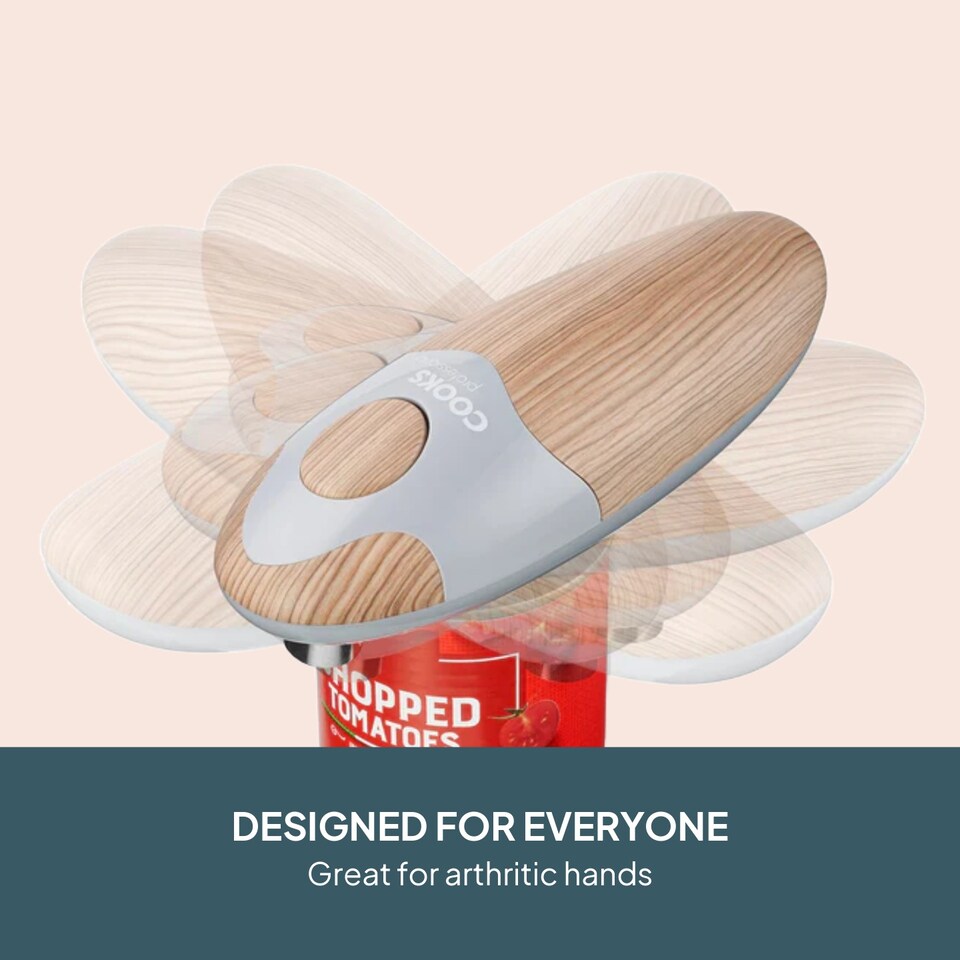 image 1 of Cooks Professional Automatic Can Opener with Simple One Touch Operation | Grey | Nordic Grey