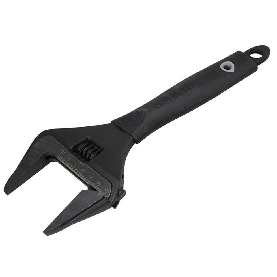 Monument Adjustable Wrench, Wide Jaw - Multi Colour - 300mm (12in)