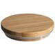 image 4 of Argon Tableware Scandi Glass Storage Jars with Wooden Lids - 750ml - Pack of 3