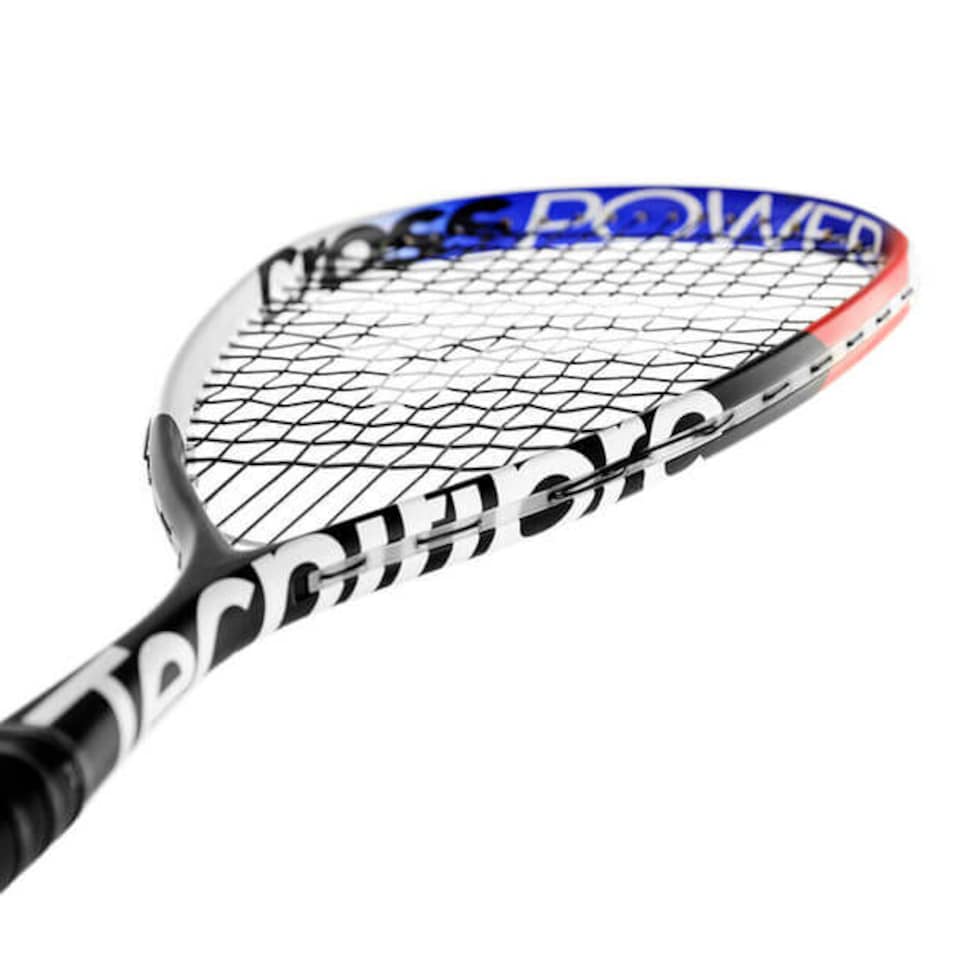 image 1 of Tecnifibre Cross Power Squash Racket, 68 cm, 0.42 kg, 100% Graphite, Pre-strung. | Black | BLACK | 68 cm