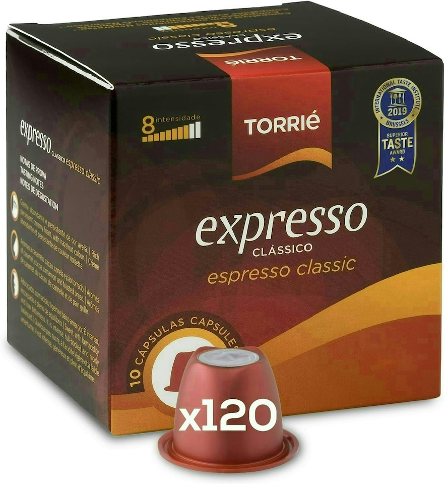 image 1 of Expresso Nespresso ® Compatible Espresso Coffee Capsules (120 Pods)