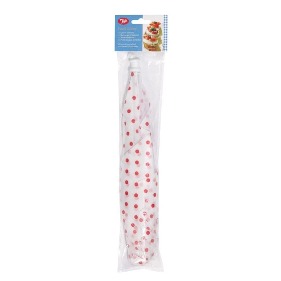 image 1 of Tala Gingham Food Cover - Red/White - One Size