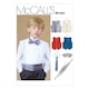 image 1 of McCall's 7223 Paper Sewing Pattern – Children’s Waistcoats & Ties, UK Sizes 10–12–14, Intermediate