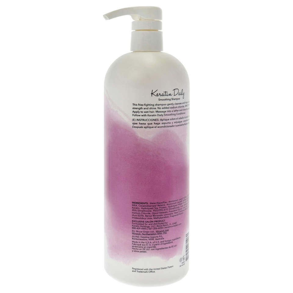 image 1 of Keratin Daily Shampoo by Keratin Perfect for Unisex - 32 oz Shampoo