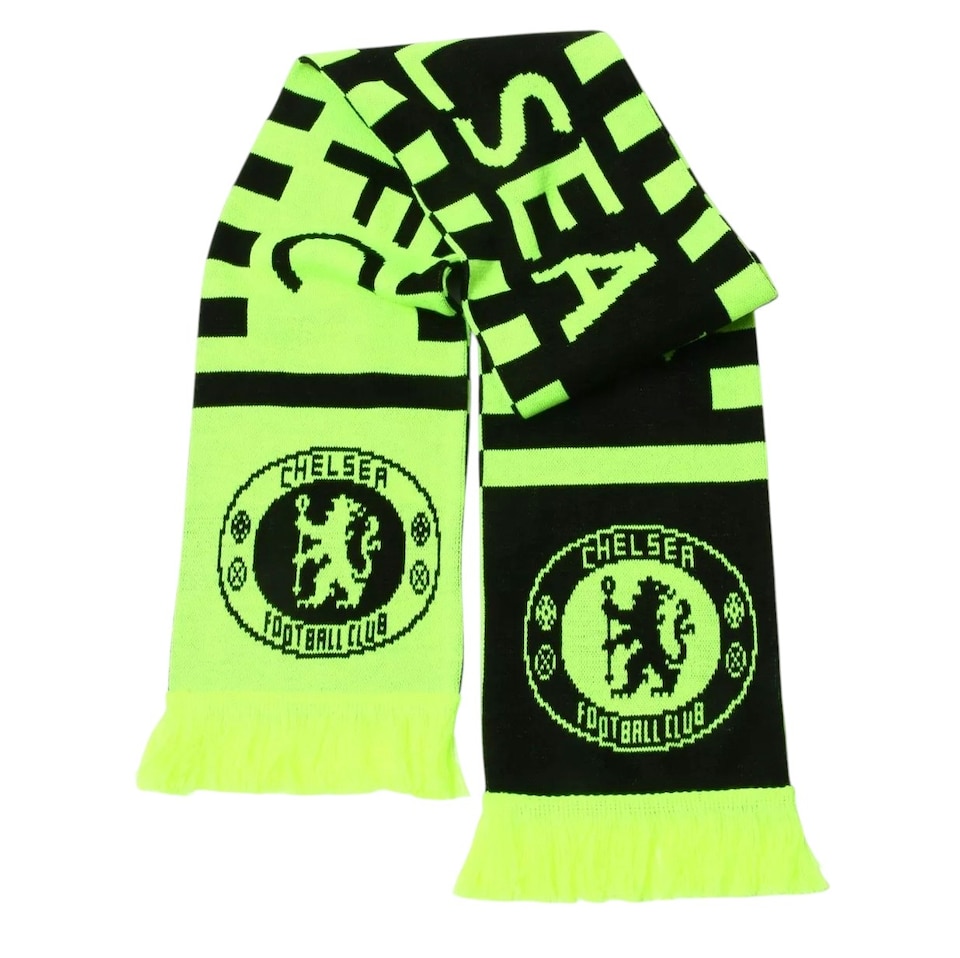 Chelsea FC Neon Scarf | Green | 1