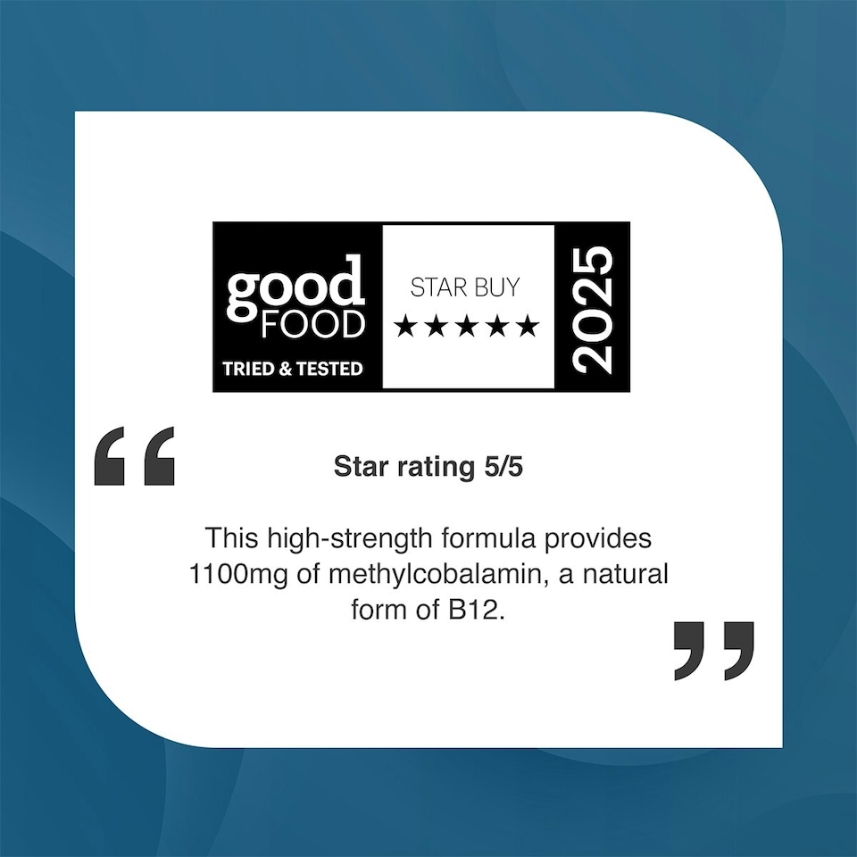 image 1 of Zipvit Vitamin B12 1100mcg, Energy & Immunity Support, 360 Vegan Tablets, 12-Month Supply