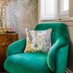 image 3 of The Chateau By Angel Strawbridge Nouveau Wallpaper Museum Filled Cushion | Multi | Multicoloured | 43cm x 43cm | 1