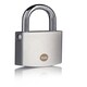 image 2 of YALE BRASS PADLOCK 50MM WITH CHROME FINISH