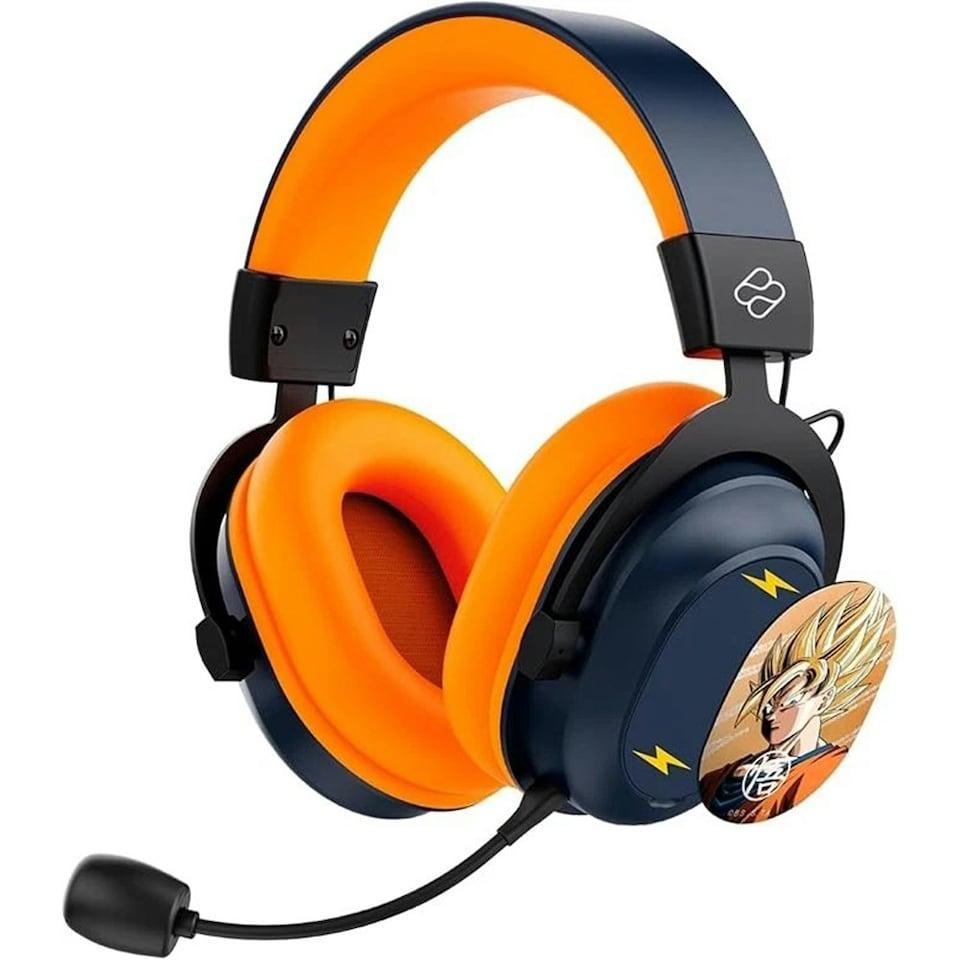 image 1 of FR-Tec Dragon Ball Z Wireless Gaming Headset - Multi-Platform & Customisable Orange