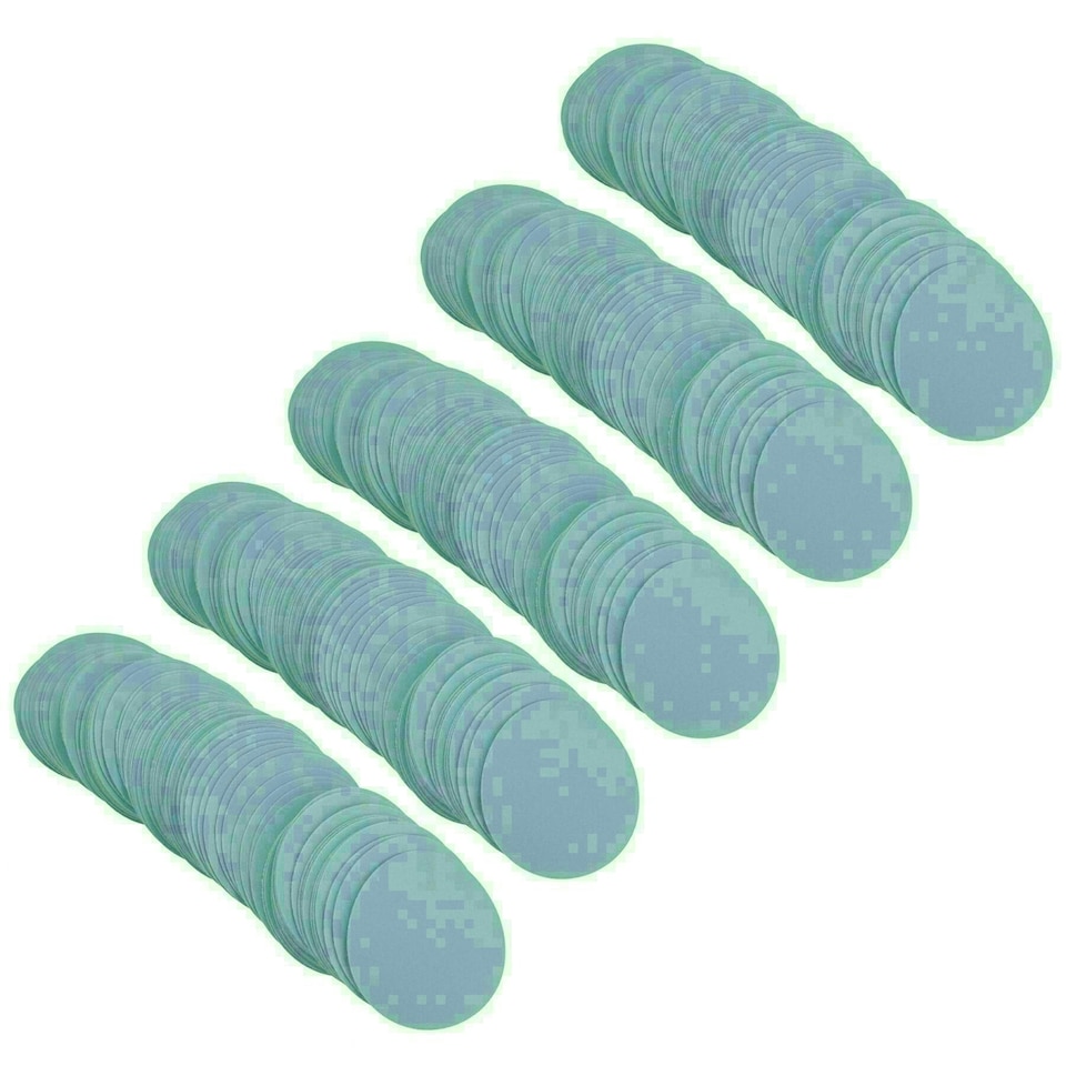 image 1 of 75mm Ceramic Abrasive Sanding Polishing Discs Hook And Loop 180 grit 500pc