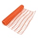 image 1 of Heavy Duty Orange Safety Barrier Mesh Fencing 1mtr x 25mtr | Orange | 1