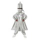 image 1 of David Walliams Childrens/Kids Spaceboy Costume - Silver - 7-8 Years 7