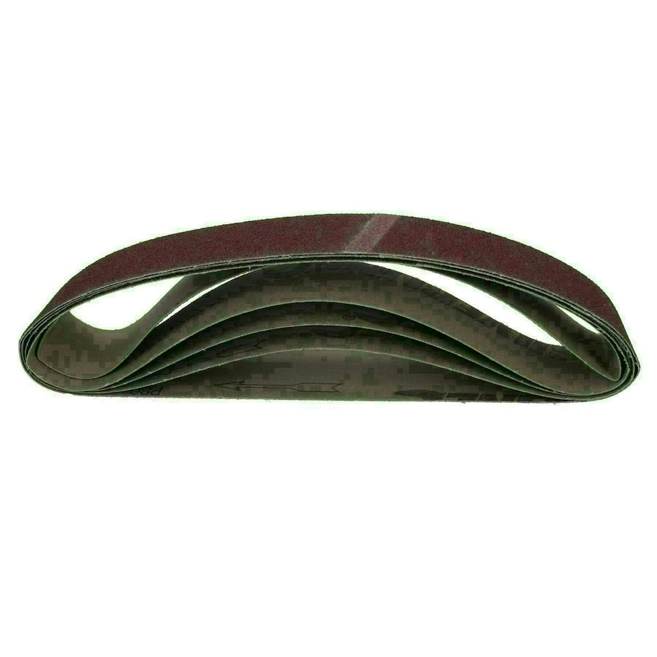 image 1 of 686mm x 50mm Durable Sanding Belts Medium 80 Grit Alu Oxide For Grinders 30pk