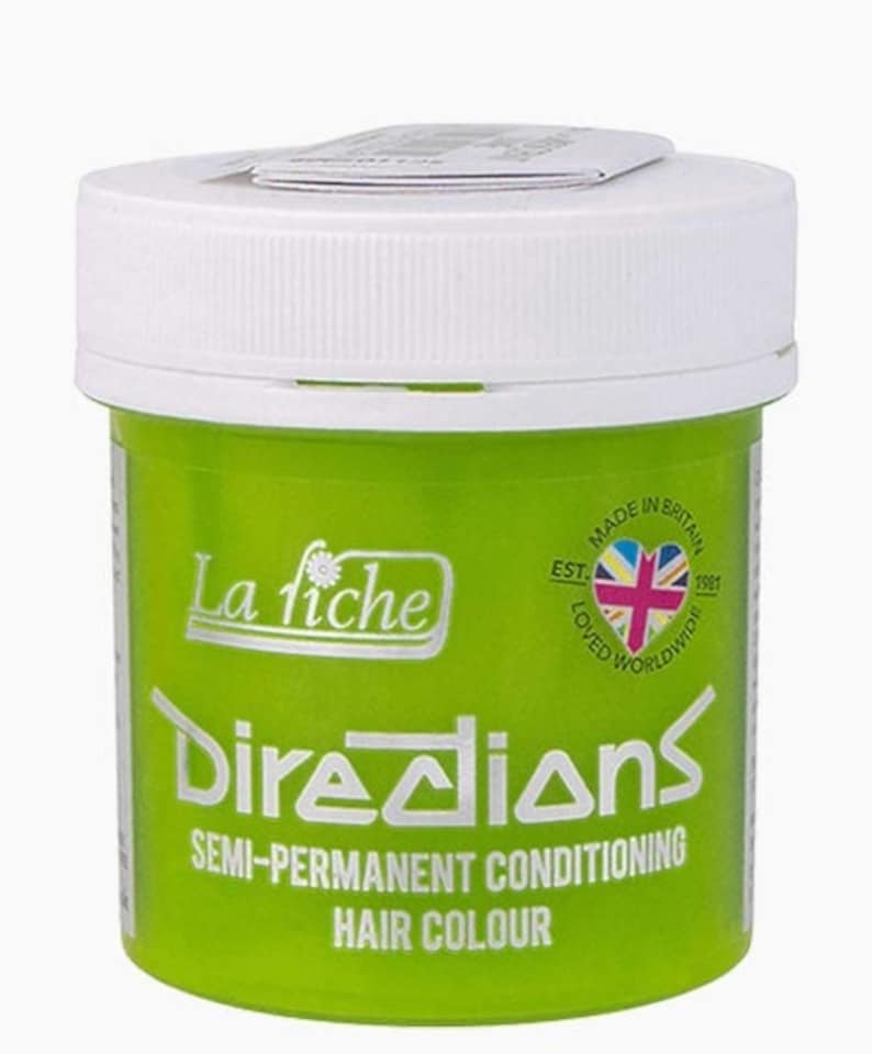 La Riche Directions Semi-Permanent Conditioning Hair Dye Colour - Fluorescent Lime 88 ml | Multi