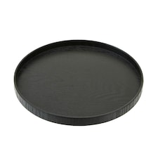 Interiors by Premier Orange Silicone Spoon, Heat-Resistant Spoon with Ergonomic Handle, Non-Stick Friendly Design Black
