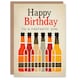 image 1 of Fantastic Craft Beer Lover Row Bottles Son Birthday Card