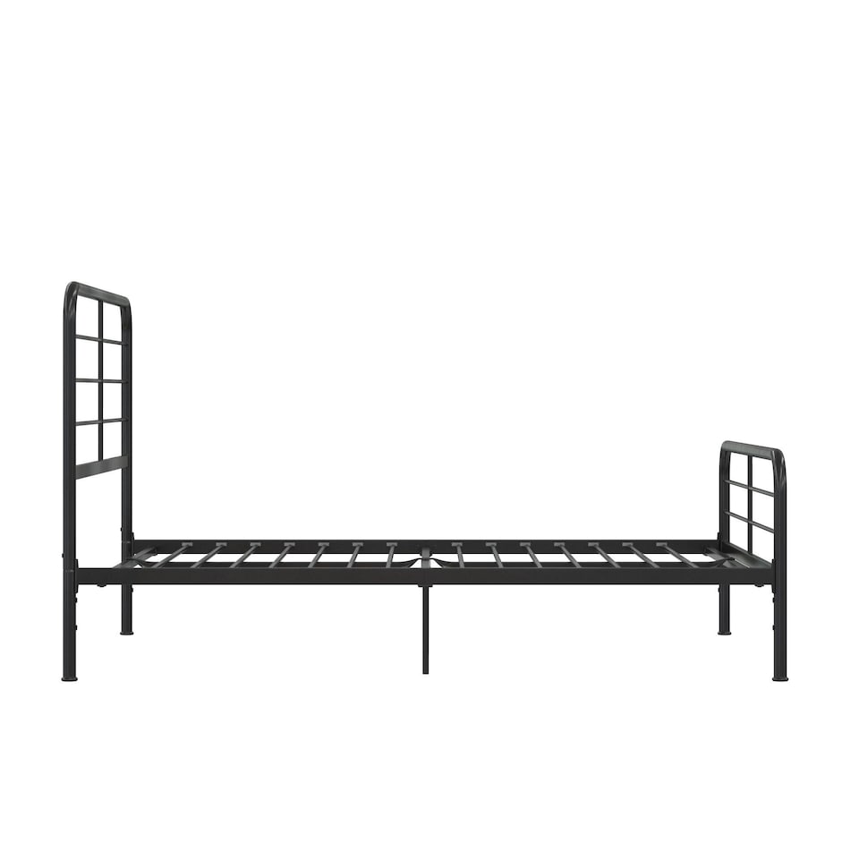 image 1 of Millie Metal Bed Black, Double
