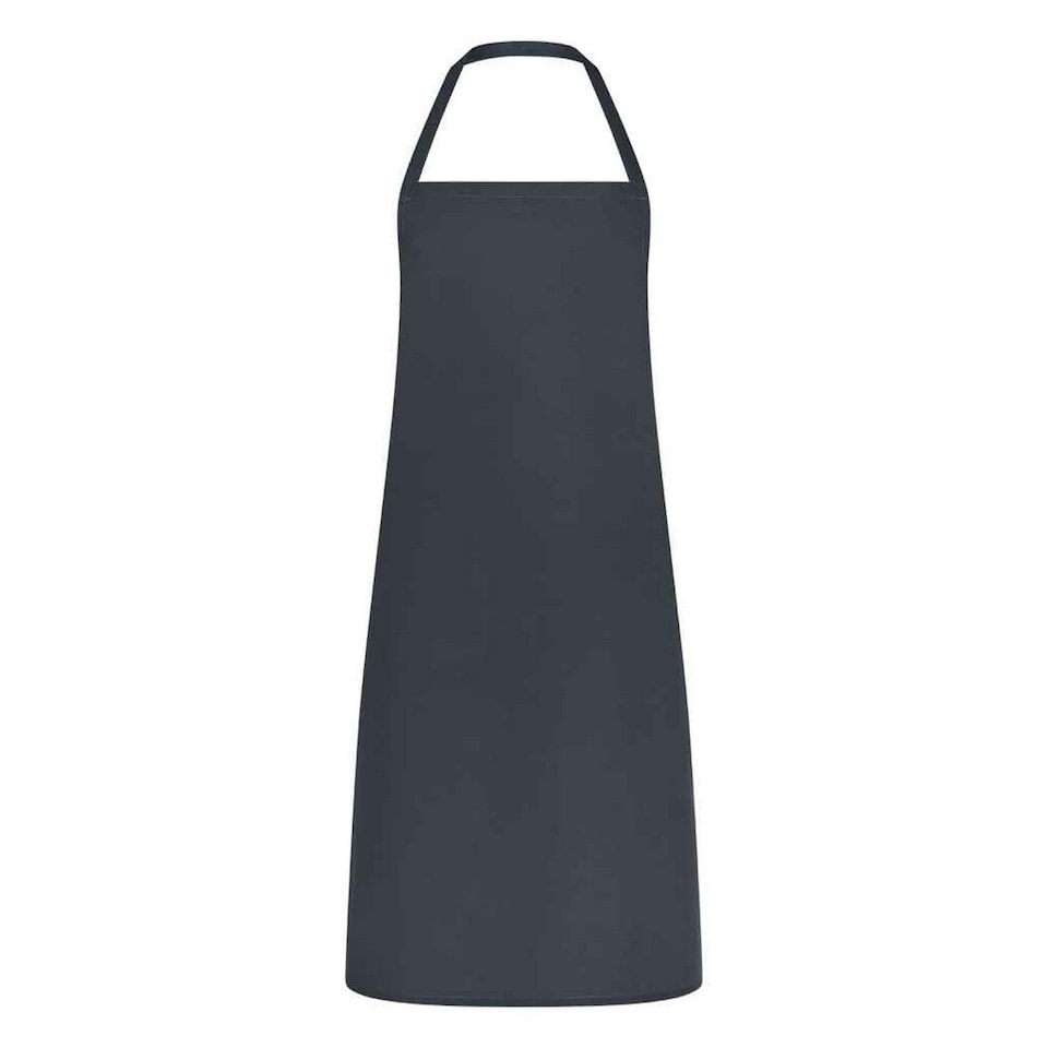 image 1 of Brand Lab Unisex Adult Classic Bibbed Apron | Black | Charcoal | One Size | 1