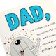 image 5 of Hallmark Funny Birthday Card For Dad - Pop-Up Dog And Steak Design