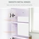 image 6 of HOMCOM Bathroom Mirror Cabinet Wall Mounted, 80 x 15 x 60 cm, White