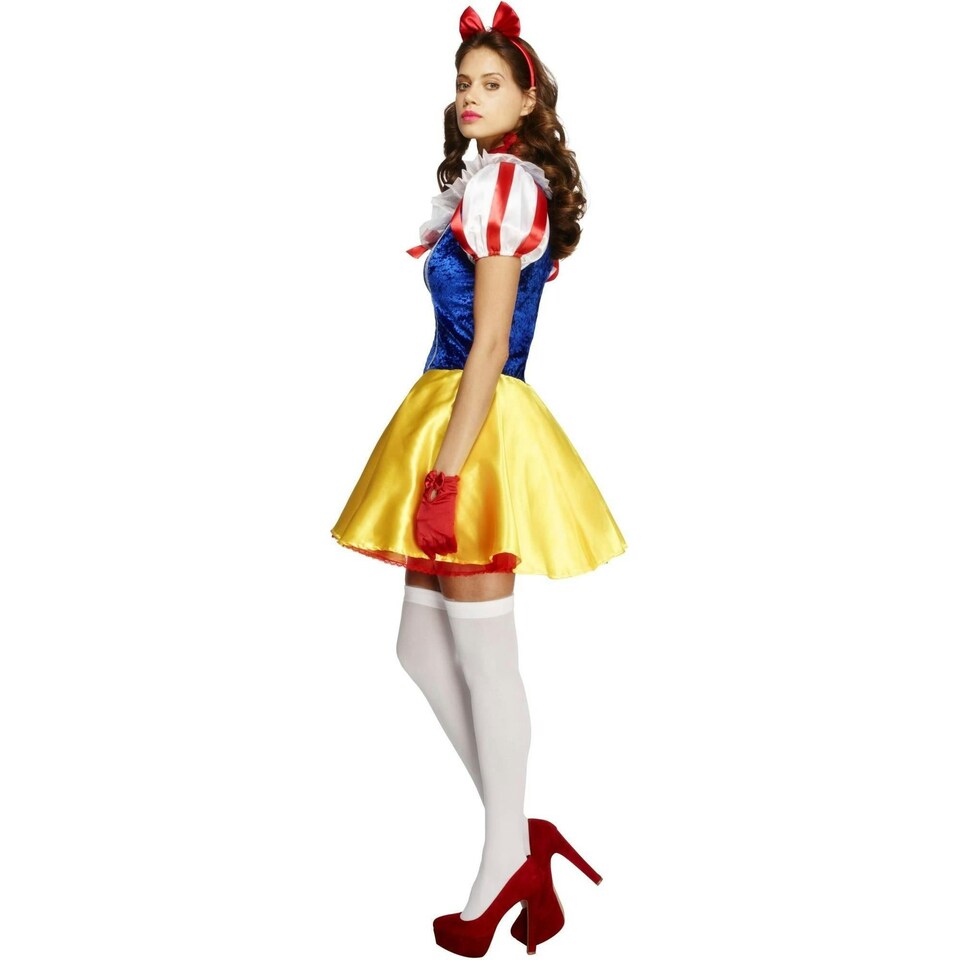 image 1 of Fever Fairytale Costume - Blue/Yellow/Red/White - M M
