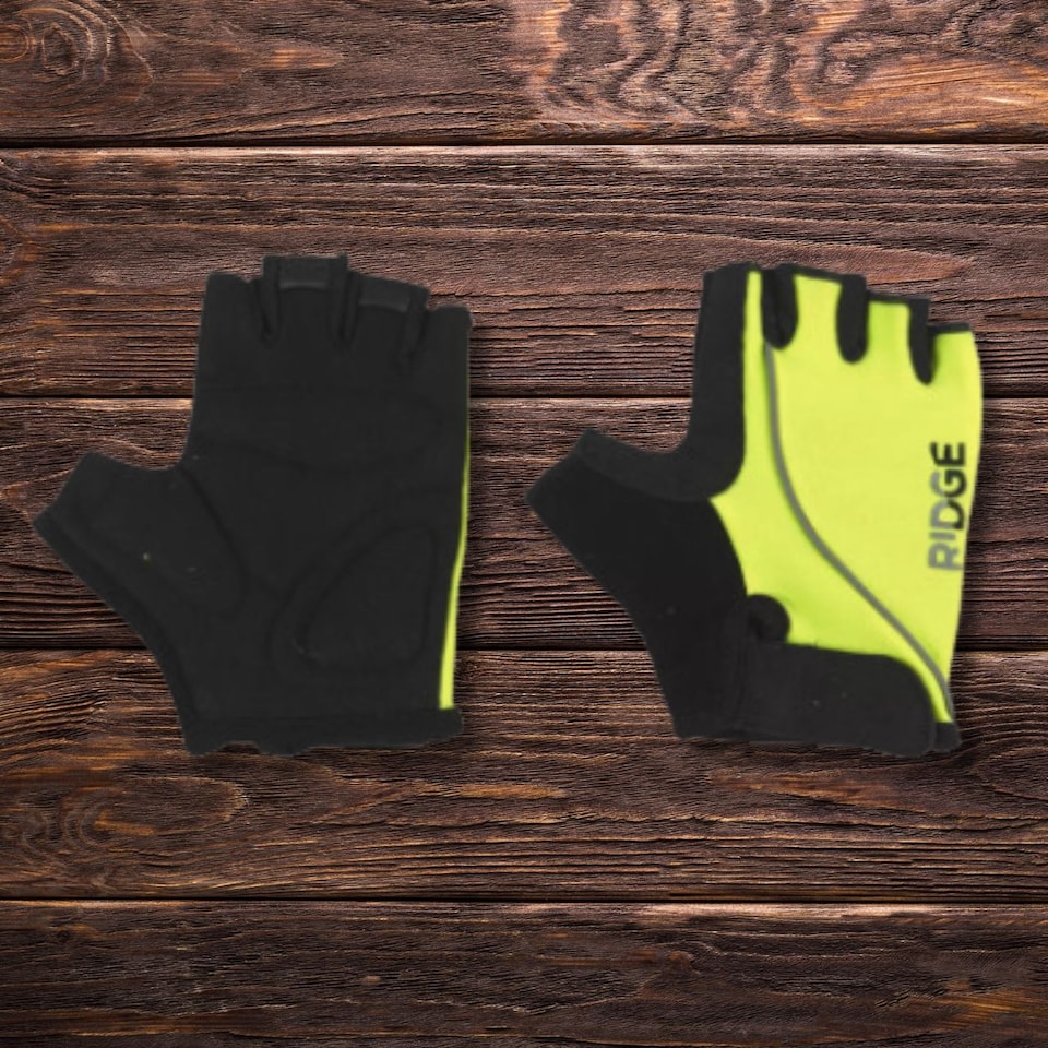 image 1 of Medium Halfords Cycling Bike Training Gloves