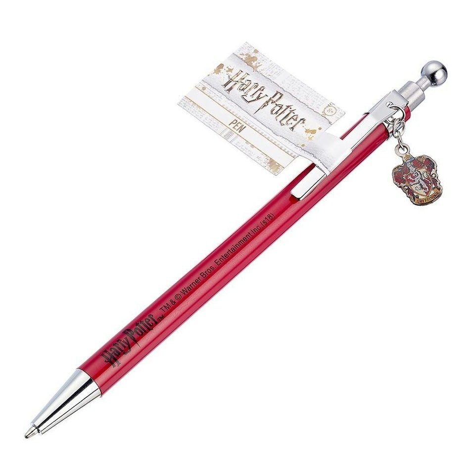 Harry Potter Gryffindor Pen - Red - One Size