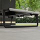 image 9 of PawHut Raised Dog Bed with Breathable Mesh for S & M Dogs, Light Grey | Grey | Light Grey | S