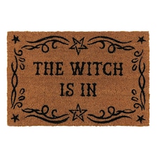 Something Different The Witch Is In Door Mat - Natural - One Size