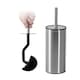 image 3 of Showerdrape Nexus Stainless Steel Satin Toilet Brush & Holder