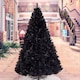 image 7 of 12FT Black Alaskan Pine Christmas Tree | Black | Black