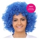 image 3 of Blue Curly Wig | Blue | 12