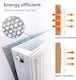 image 3 of Radiator Foil Insulation Roll Reflector Panels - Energy Saving Radiator Heat Deflector for Home Heating | Silver | 10m x 60cm - Roll | 1