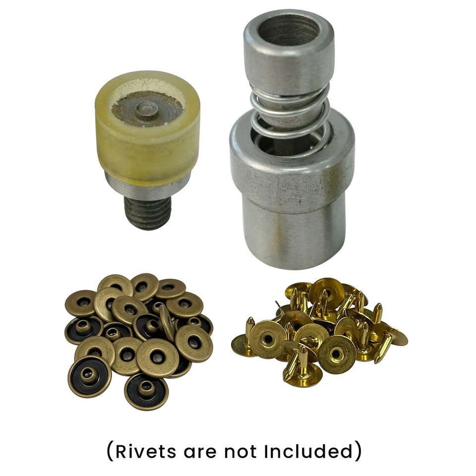 image 1 of 10mm Hat Rivets Denim Jeans Dies for Jeans, Skirts & Jackets