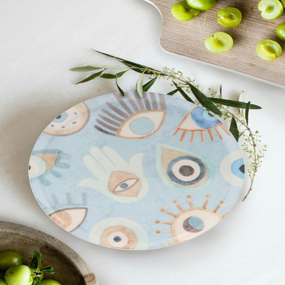 image 1 of Amulet Collection Round Serving Platter