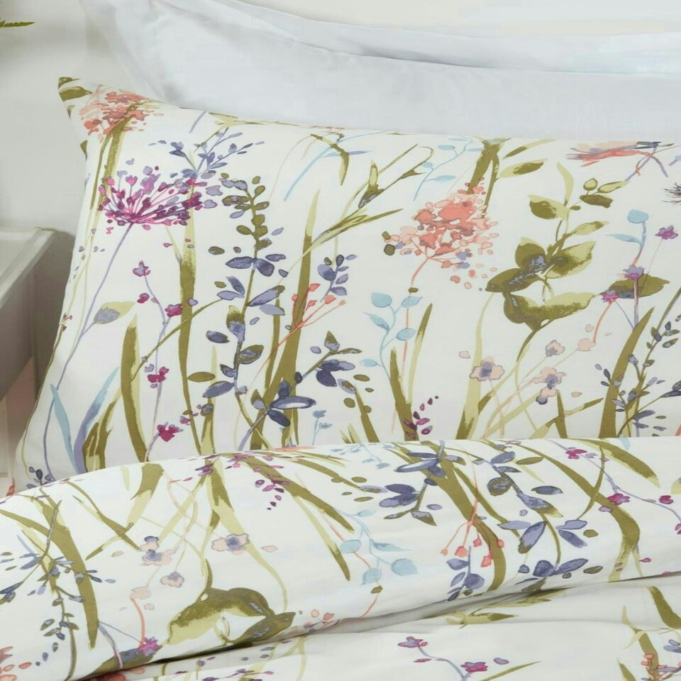 image 1 of Cheshire Floral Duvet Cover Set - King