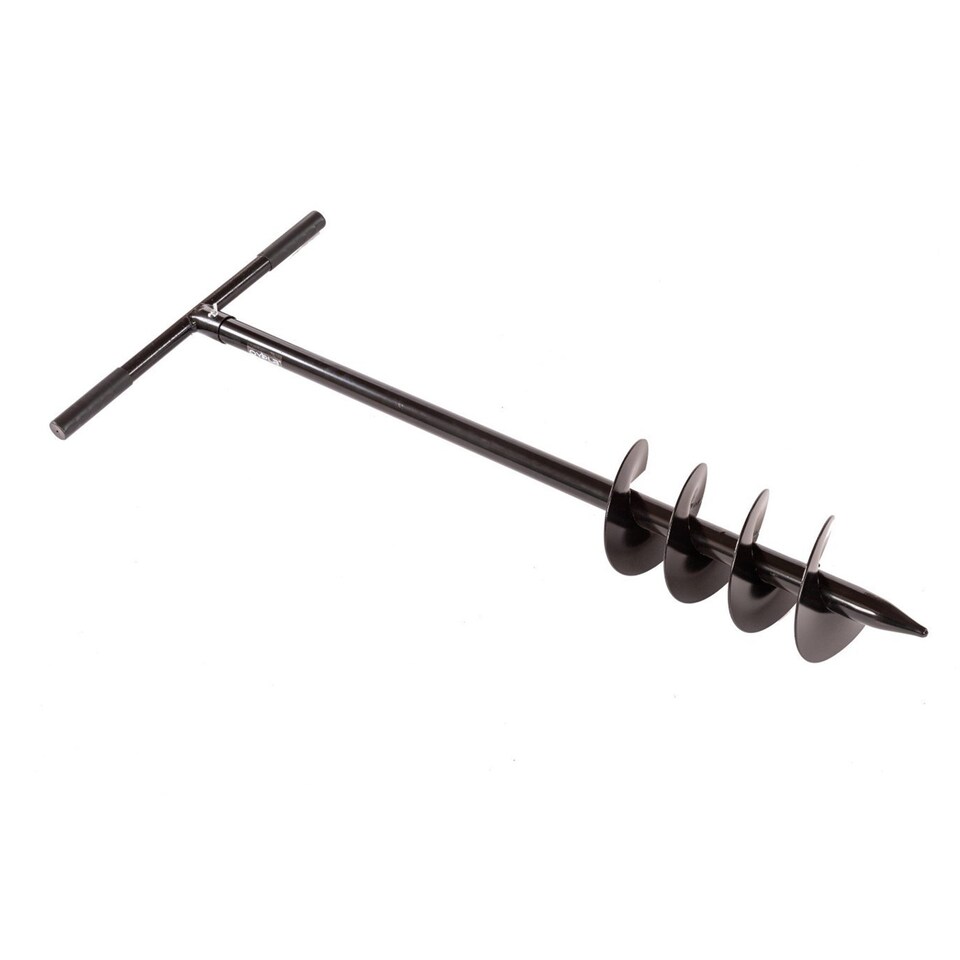 image 1 of Post Hole Fence Manual Hand Drill Digger Earth Auger 150mm 6