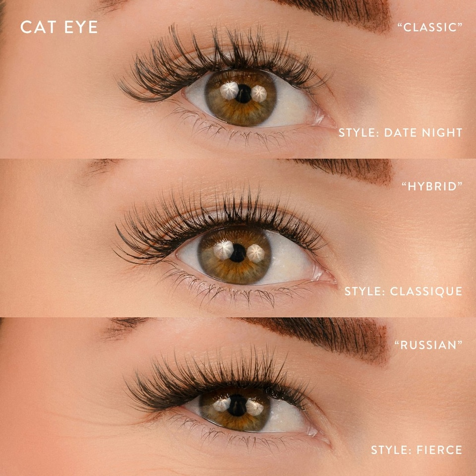 image 1 of House Of Amor - Eyelash Extensions - 'recreate' - Mixed Length Clusters -