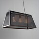 image 4 of BHS Mesh 3 Light Pendant Bar, Antique Bronze