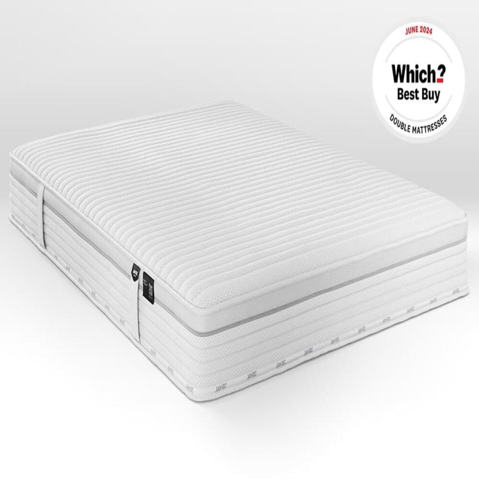 image 1 of Jay-Be 2000 Hybrid e-Pocket TRUECORE Eco-Friendly Mattress Small Double | White | 1
