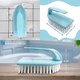 image 8 of Iron Shaped Scrubbing Brush Heavy Duty Stiff Bristle Hand Brush | Multi | Lilac | One Size