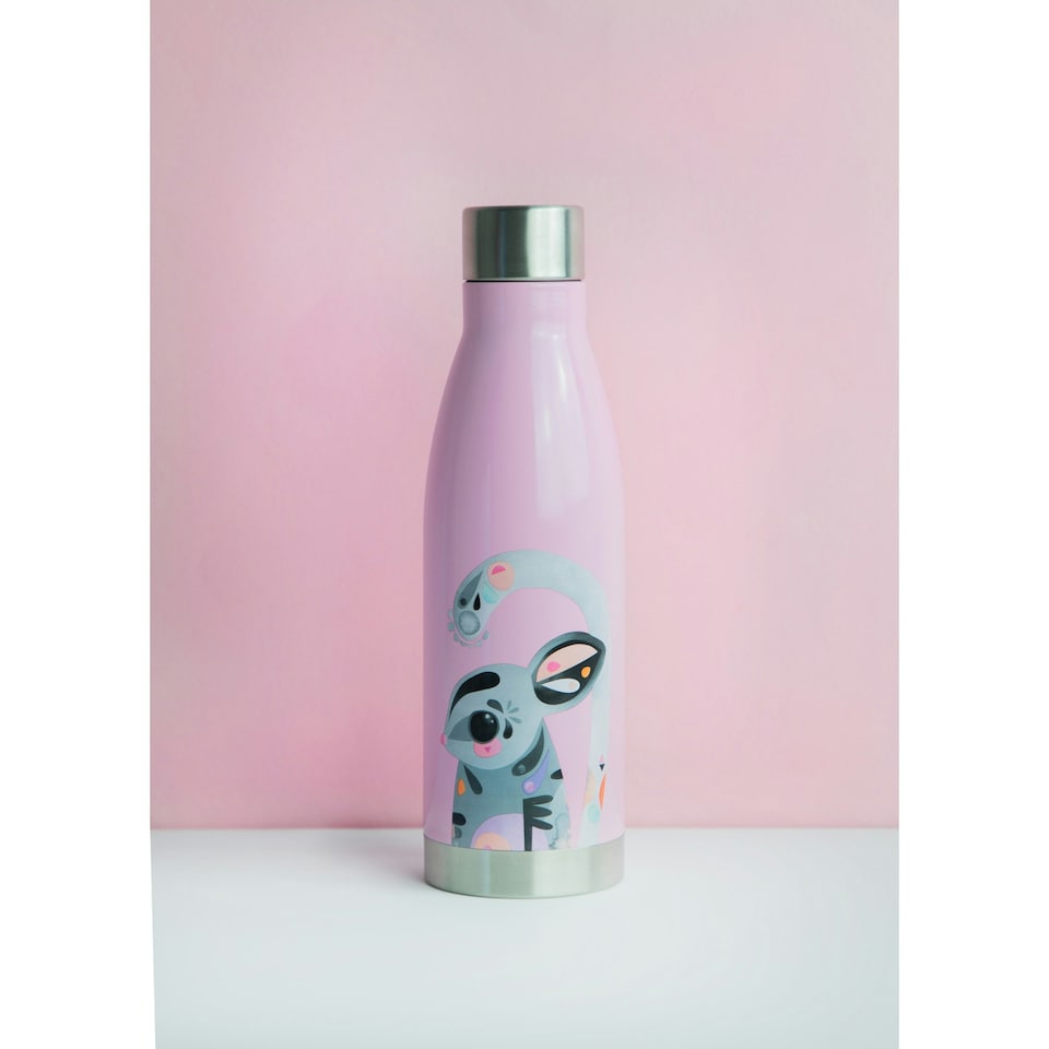 image 1 of Maxwell & Williams Water Bottle Pink Insulated 500ml