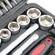 image 5 of 94pc Socket Ratchet Screwdriver Bit Set with Case